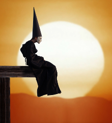 Witch at Sunset