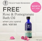 Bath Oil Offer