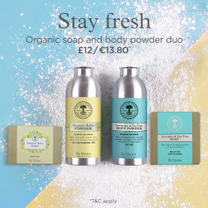Soap and Body Powder Offer
