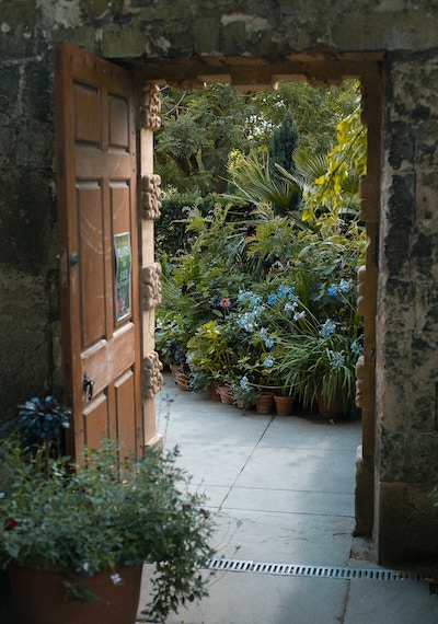door-open-garden image
