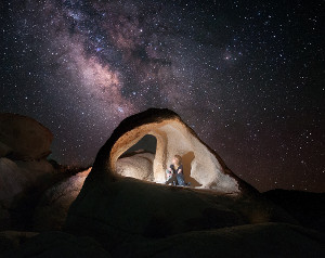 Girl in Cave
