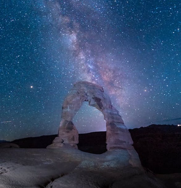 space-arch-stars-planet image