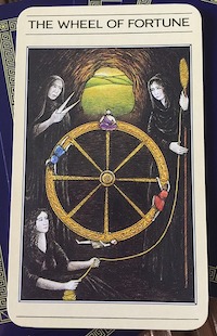 Tarot Wheel of Fortune